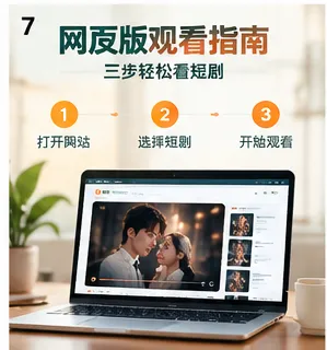电脑端浏览短剧内容的操作提示